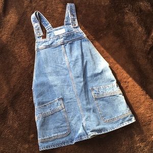 Free People jean romper